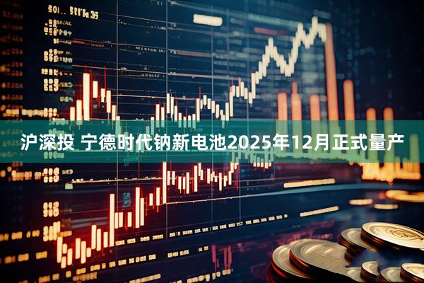沪深投 宁德时代钠新电池2025年12月正式量产