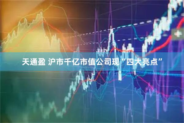 天通盈 沪市千亿市值公司现“四大亮点”